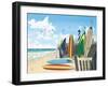 Surf Boards-Scott Westmoreland-Framed Art Print