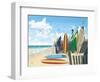 Surf Boards-Scott Westmoreland-Framed Art Print