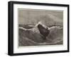 Surf-Boat at Madras Going Out to a Ship-null-Framed Giclee Print