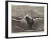 Surf-Boat at Madras Going Out to a Ship-null-Framed Giclee Print