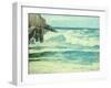 Surf breaking on Rocks, circa 1912-Emil Carlsen-Framed Giclee Print