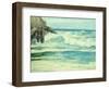 Surf breaking on Rocks, circa 1912-Emil Carlsen-Framed Giclee Print