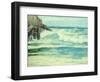 Surf breaking on Rocks, circa 1912-Emil Carlsen-Framed Giclee Print