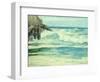 Surf breaking on Rocks, circa 1912-Emil Carlsen-Framed Giclee Print