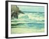 Surf breaking on Rocks, circa 1912-Emil Carlsen-Framed Giclee Print