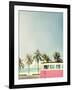 Surf Bus Pink-Design Fabrikken-Framed Photographic Print