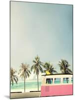 Surf Bus Pink-Design Fabrikken-Mounted Premium Photographic Print