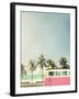 Surf Bus Pink-Design Fabrikken-Framed Photographic Print