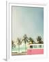 Surf Bus Pink-Design Fabrikken-Framed Premium Photographic Print