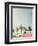 Surf Bus Pink-Design Fabrikken-Framed Photographic Print