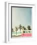 Surf Bus Pink-Design Fabrikken-Framed Photographic Print