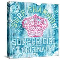 Surf Champion-Joan Coleman-Stretched Canvas