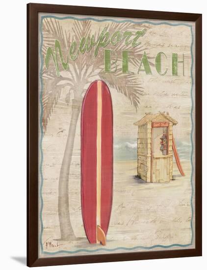 Surf City I-Paul Brent-Framed Art Print