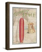 Surf City I-Paul Brent-Framed Art Print