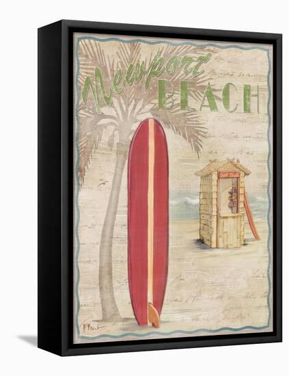 Surf City I-Paul Brent-Framed Stretched Canvas