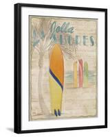 Surf City III-Paul Brent-Framed Art Print