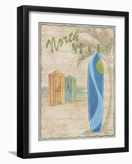 Surf City IV-Paul Brent-Framed Art Print