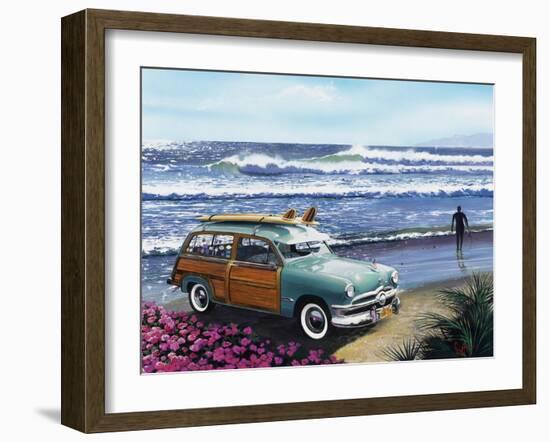 Surf City-Scott Westmoreland-Framed Art Print