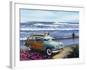 Surf City-Scott Westmoreland-Framed Art Print