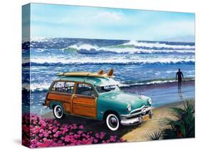 Surf City-Scott Westmoreland-Stretched Canvas