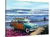 Surf City-Scott Westmoreland-Stretched Canvas