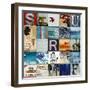 Surf City-Charlie Carter-Framed Art Print