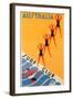 Surf Club Australia-null-Framed Giclee Print