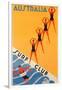 Surf Club Australia-null-Framed Giclee Print