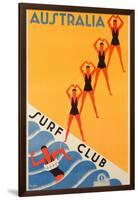 Surf Club Australia-null-Framed Giclee Print