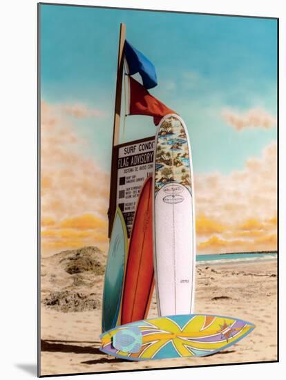 Surf Conditions-Robin Renee Hix-Mounted Art Print