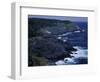 Surf Crashes on the Cliffs, Maine, USA-Jerry & Marcy Monkman-Framed Photographic Print