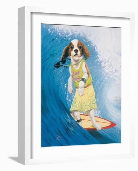 Surf Dawg-Scott Westmoreland-Framed Art Print