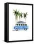 Surf Days II No Words Crop-Mercedes Lopez Charro-Framed Stretched Canvas