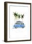 Surf Days II-Mercedes Lopez Charro-Framed Art Print