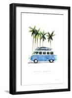 Surf Days II-Mercedes Lopez Charro-Framed Art Print