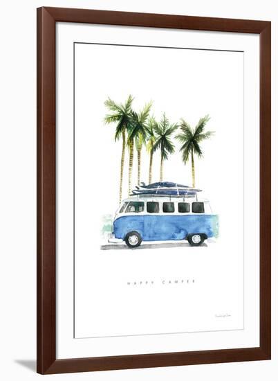 Surf Days II-Mercedes Lopez Charro-Framed Art Print