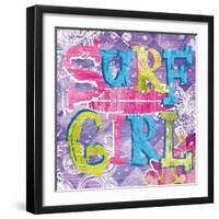 Surf Girl-Joan Coleman-Framed Art Print