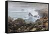 Surf in the Salt Point State Park, Sonoma Coast, California, Usa-Rainer Mirau-Framed Stretched Canvas