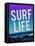 Surf Life-Leah Flores-Framed Stretched Canvas