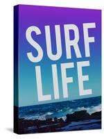 Surf Life-Leah Flores-Stretched Canvas