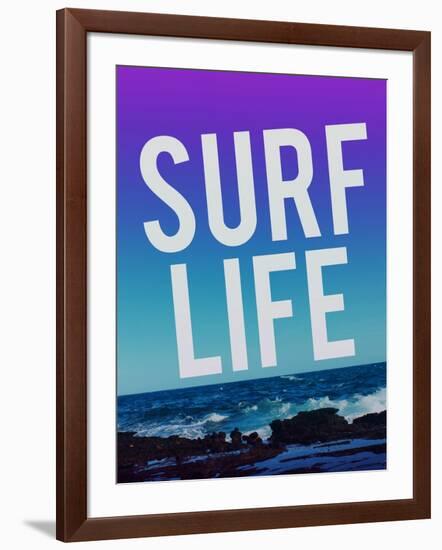 Surf Life-Leah Flores-Framed Giclee Print