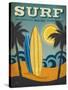 Surf Malibu-Renee Pulve-Stretched Canvas