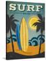 Surf Malibu-Renee Pulve-Stretched Canvas