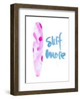 Surf More-Susan Bryant-Framed Art Print