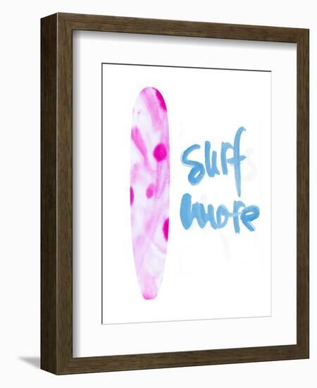 Surf More-Susan Bryant-Framed Art Print