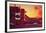 Surf Motel at Sunset-Found Image Press-Framed Photographic Print