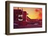 Surf Motel at Sunset-Found Image Press-Framed Photographic Print