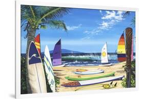 Surf N Sail-Scott Westmoreland-Framed Art Print