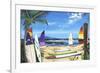 Surf N Sail-Scott Westmoreland-Framed Art Print