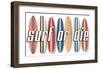Surf of Die-Edward M. Fielding-Framed Premium Giclee Print